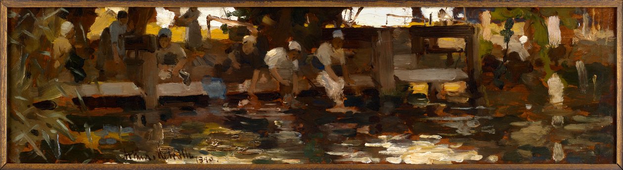 The Washers, 1880 alkotó: Arthur Melville