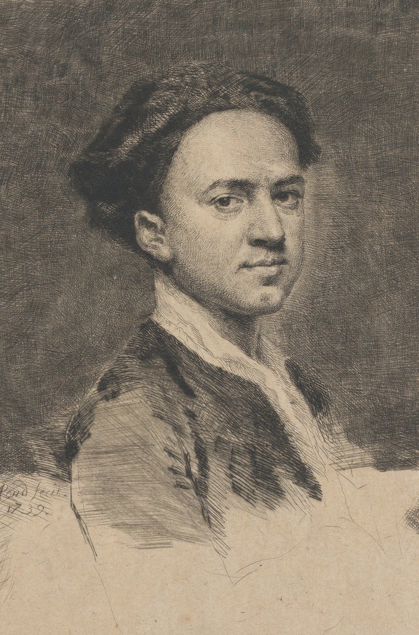 Önarckép, 1739. alkotó: Arthur Pond