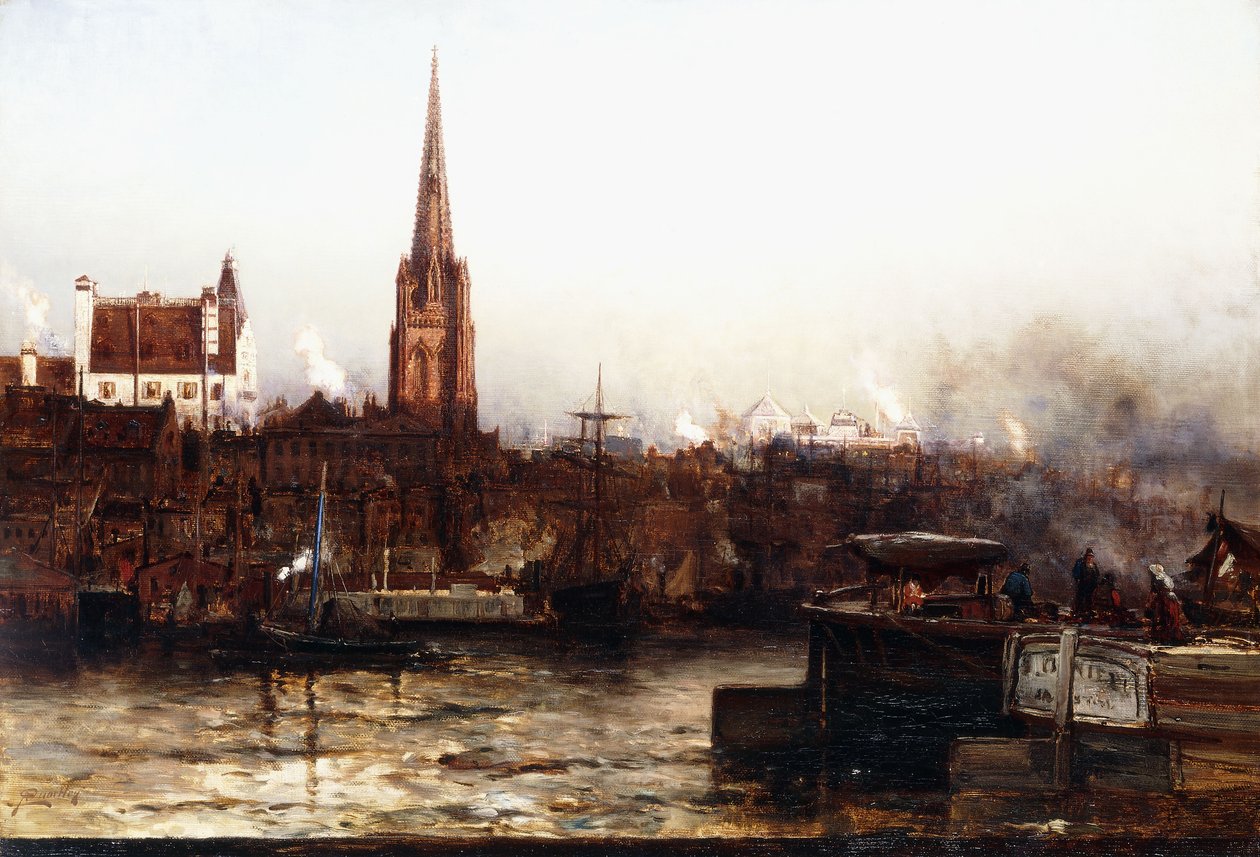 Trinity from the River, 1880 alkotó: Arthur Quartley