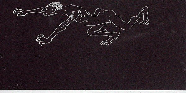 Egy Beastie (toll és tinta papíron) alkotó: Arthur Rackham