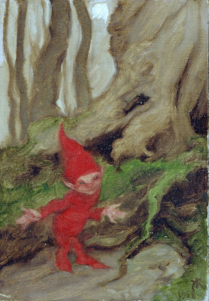 Gnome a fa gyökereiről, 1928 alkotó: Arthur Rackham
