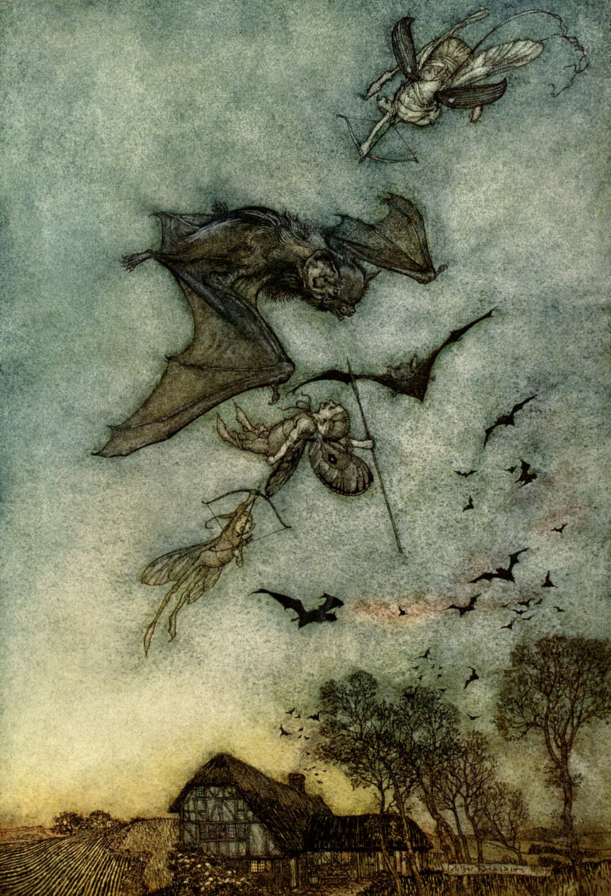 Szentivánéji álom alkotó: Arthur Rackham