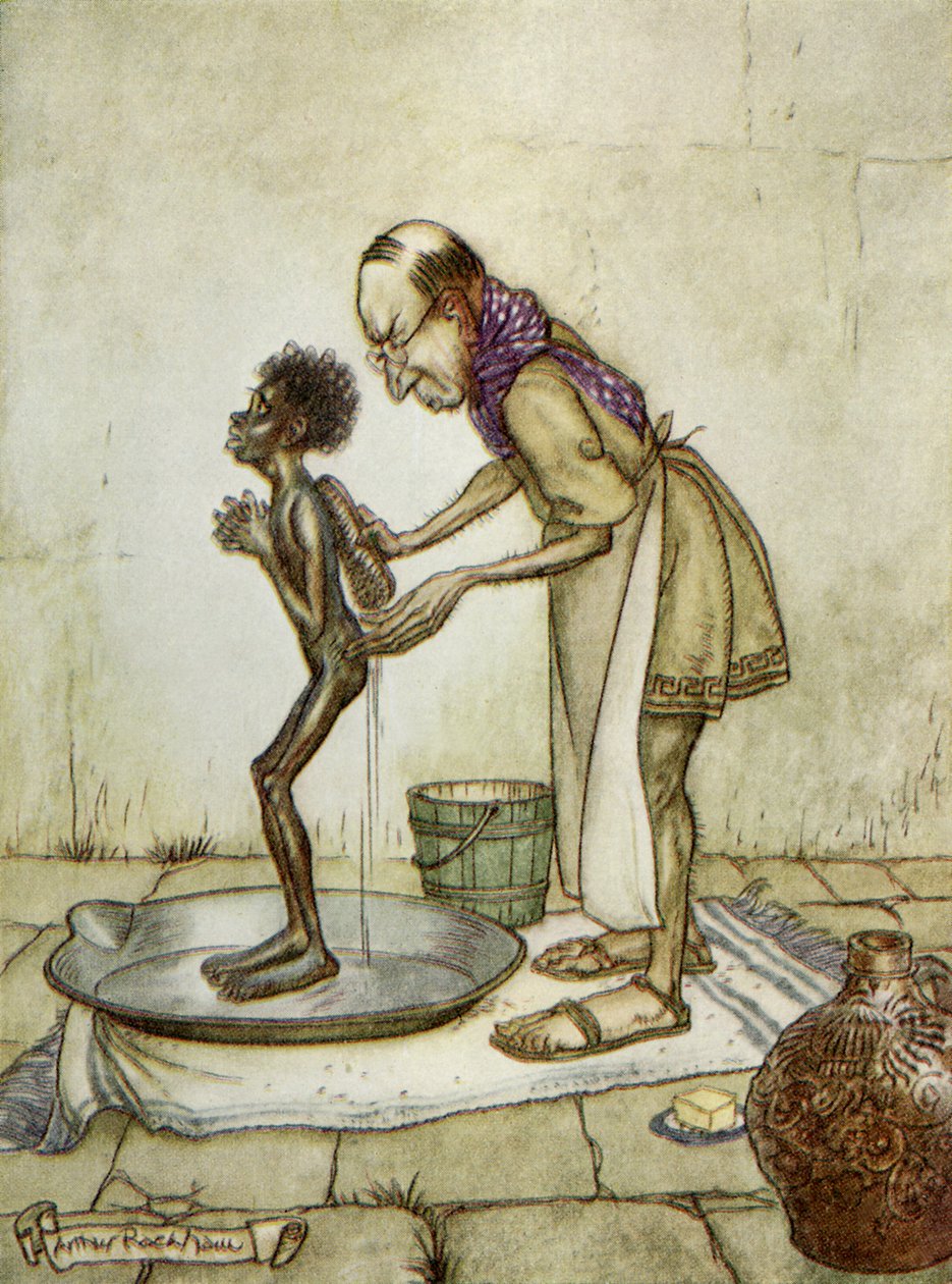 Aesops Fables alkotó: Arthur Rackham