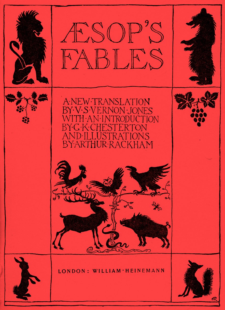 Ezópus meséi alkotó: Arthur Rackham