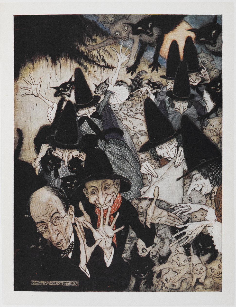 Ahogy St. Ives-be mentem alkotó: Arthur Rackham