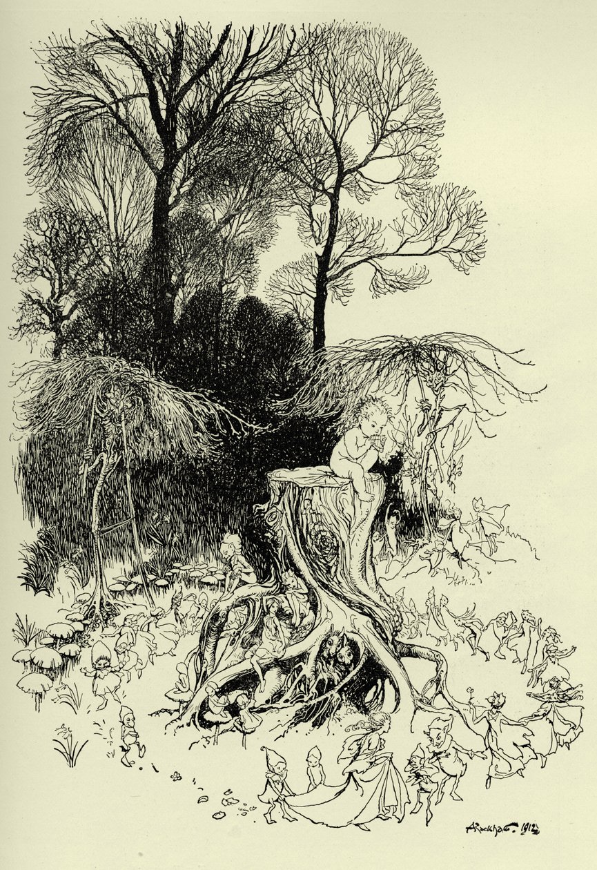 Pán Péter és a Tündérek alkotó: Arthur Rackham