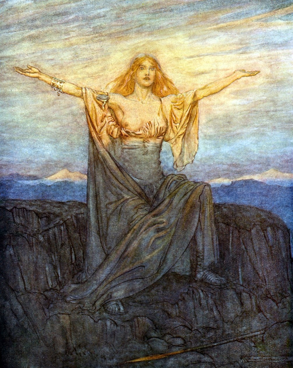 Siegfried alkotó: Arthur Rackham