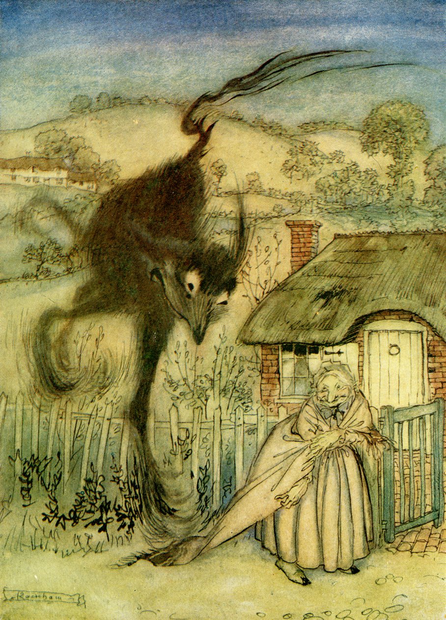 A Bogey Beast alkotó: Arthur Rackham