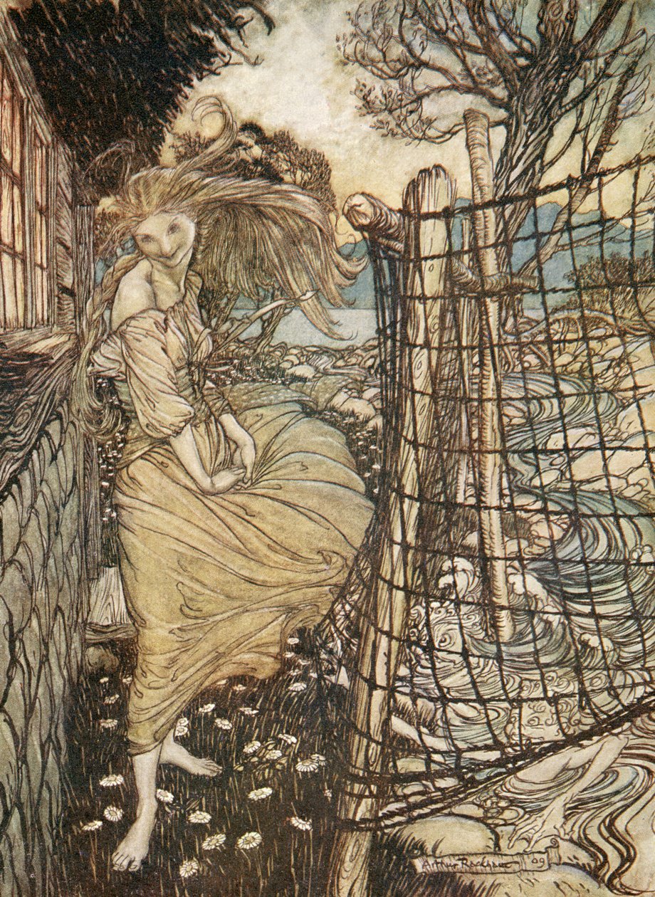 Friedrich de la Motte Fouque undine alkotó: Arthur Rackham