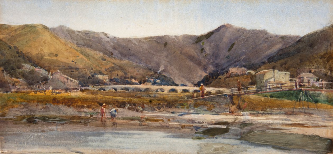 A Genova mögötti dombok alkotó: Arthur Reginald Smith