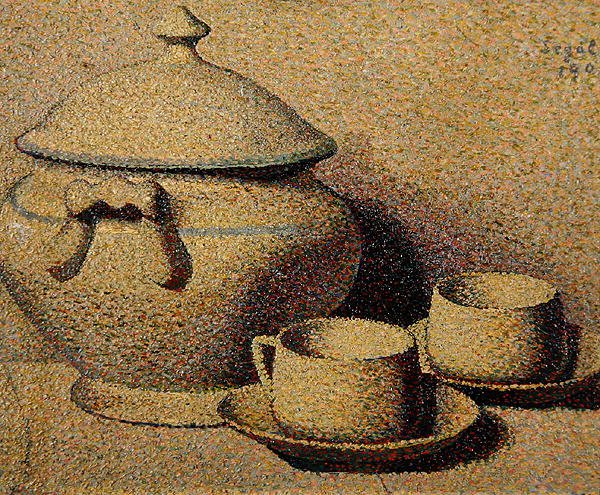 Porcelán alkotó: Arthur Segal