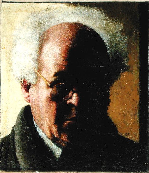 Önarckép (olaj, vászon) alkotó: Arthur Segal