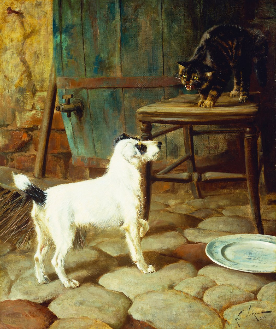 Nem lehetnénk barátok? alkotó: Arthur Wardle