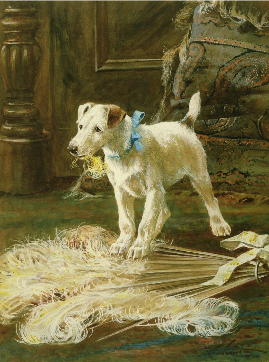 Pajkosság (olaj, vászon) alkotó: Arthur Wardle