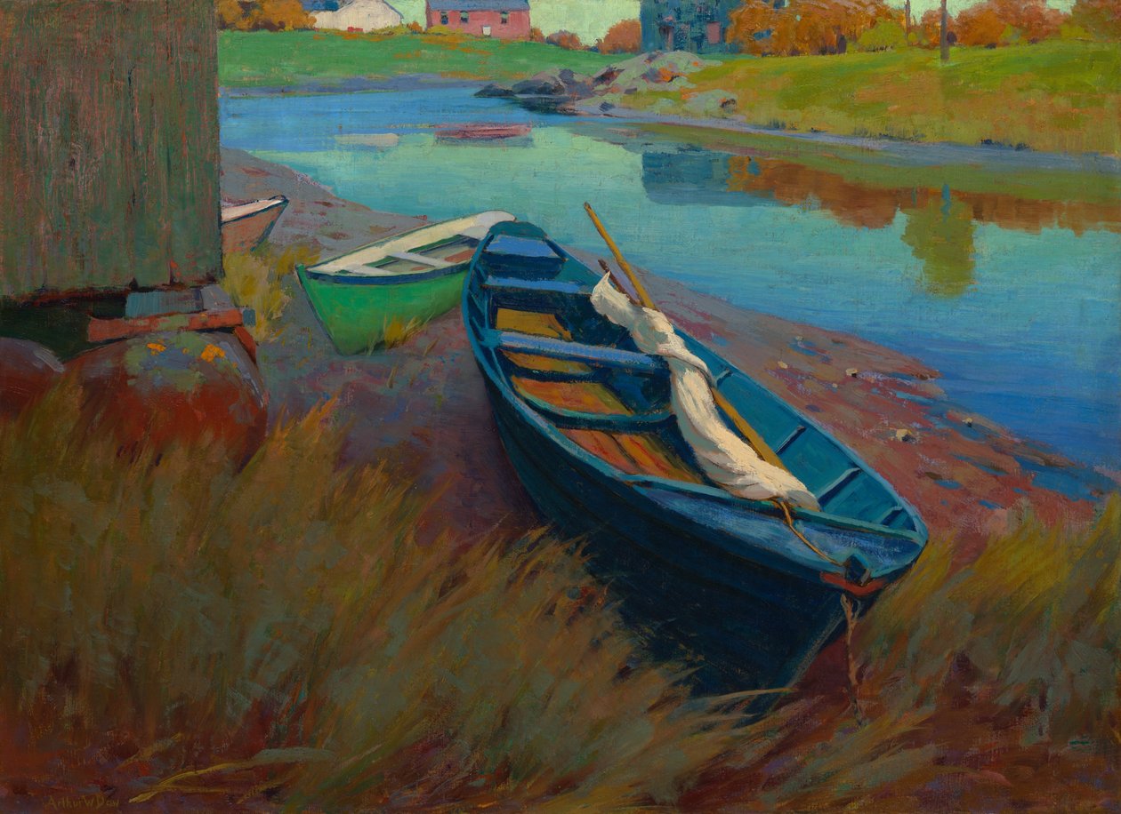 Hajók nyugalomban alkotó: Arthur Wesley Dow