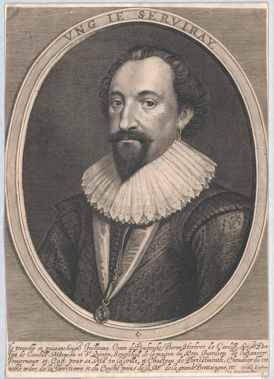 Pembroke 3. grófja Herbert alkotó: Artist Unknown
