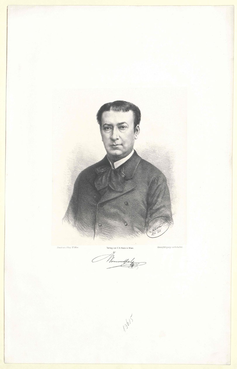 Adolf von Sonnenthal alkotó: Artist Unknown