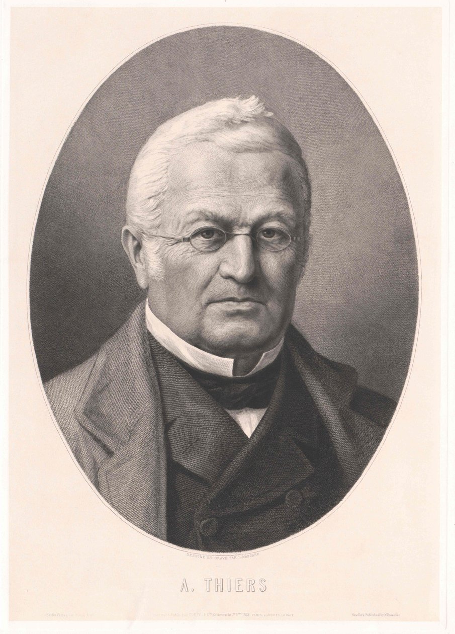 Adolphe Thiers alkotó: Artist Unknown