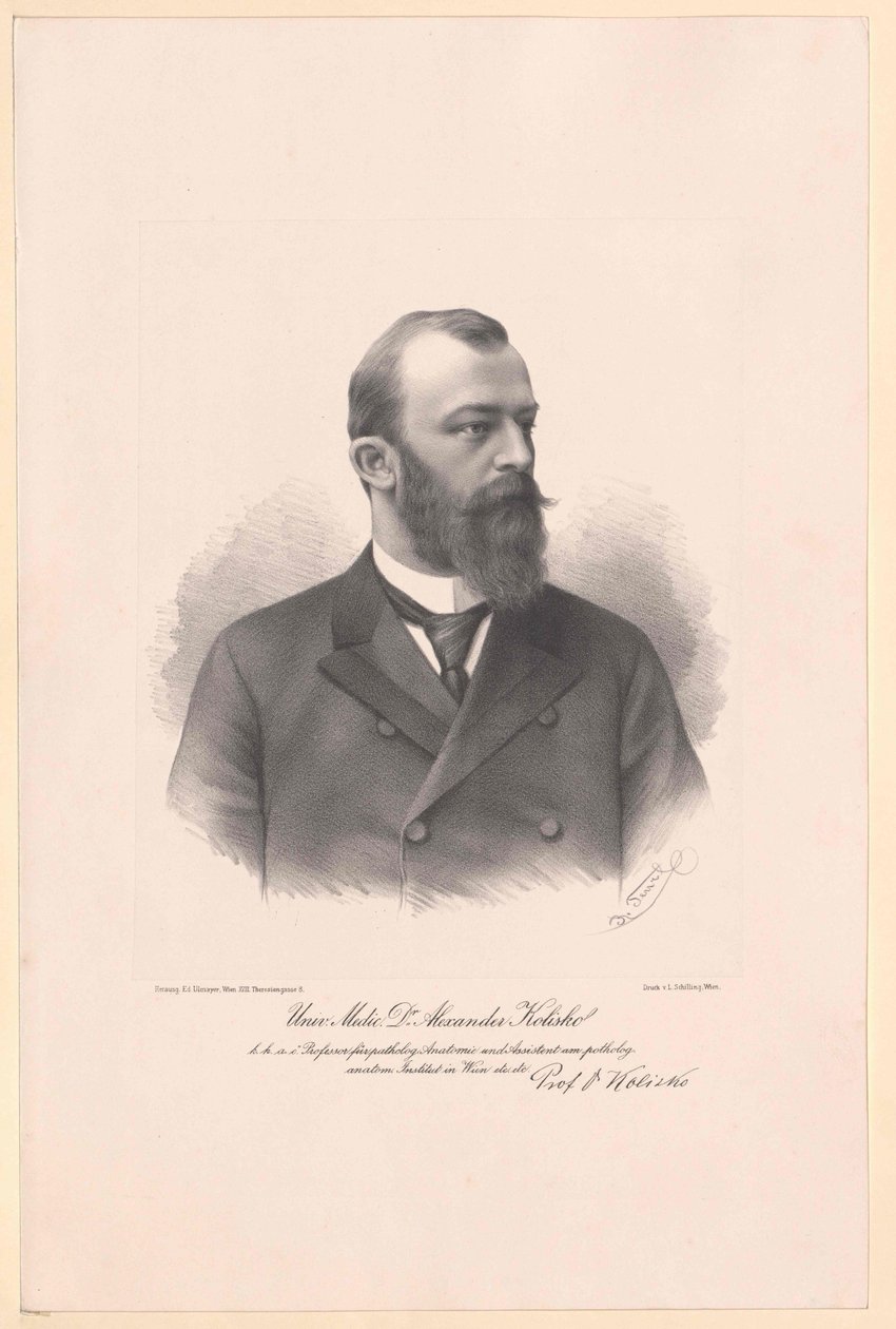Alexander Kolisko alkotó: Artist Unknown