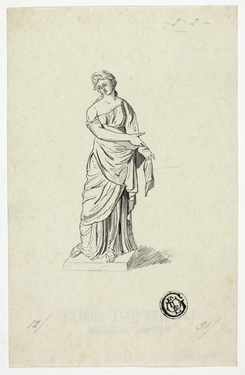 Allegorikus alak (szobor) alkotó: Artist Unknown