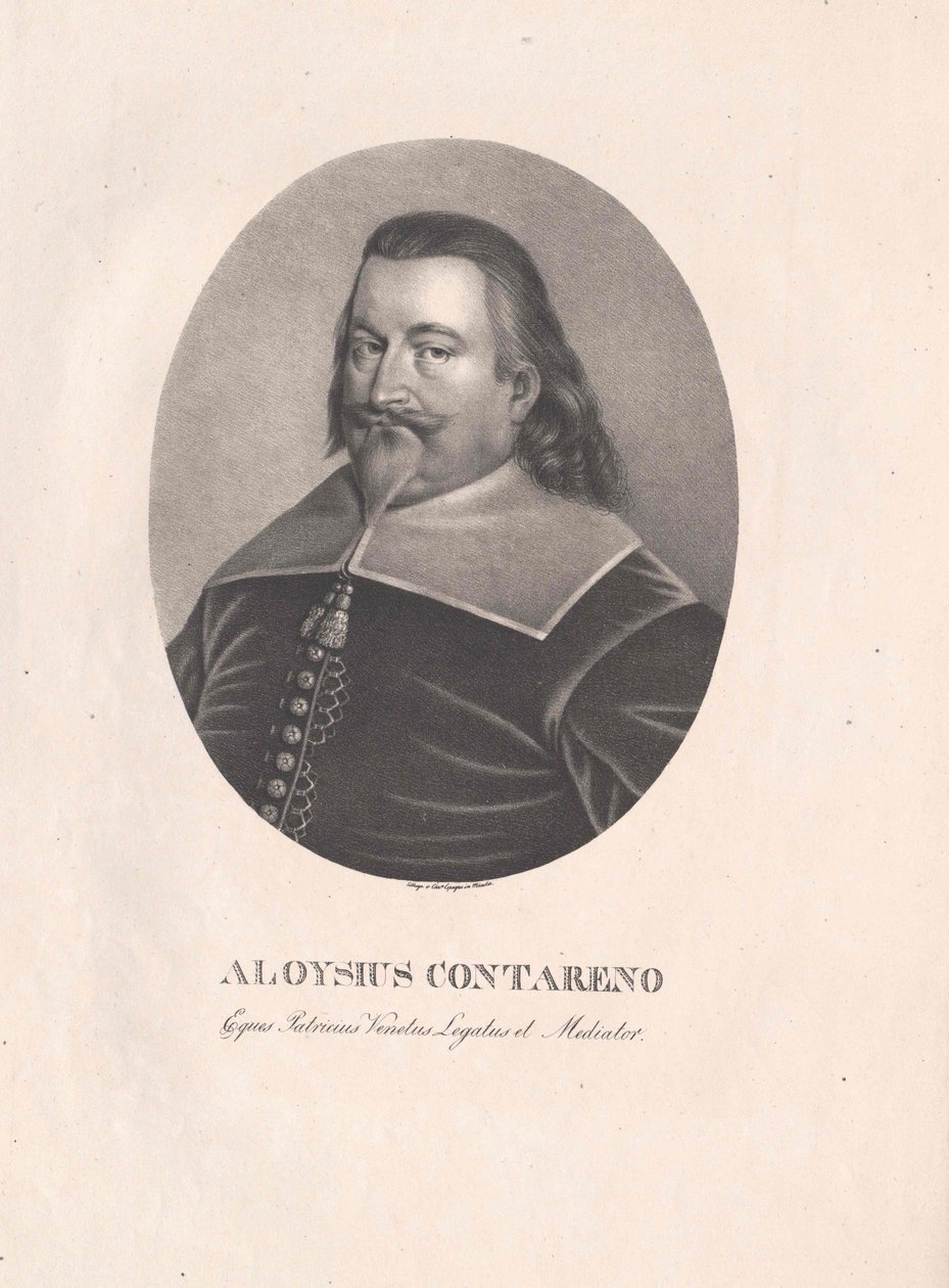Alvise Contarini (nyomtatás) alkotó: Artist Unknown