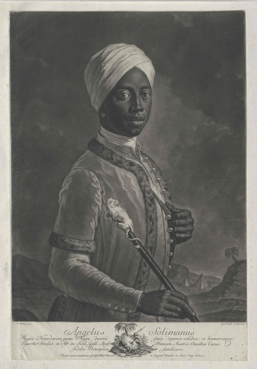 Angelo Soliman alkotó: Artist Unknown