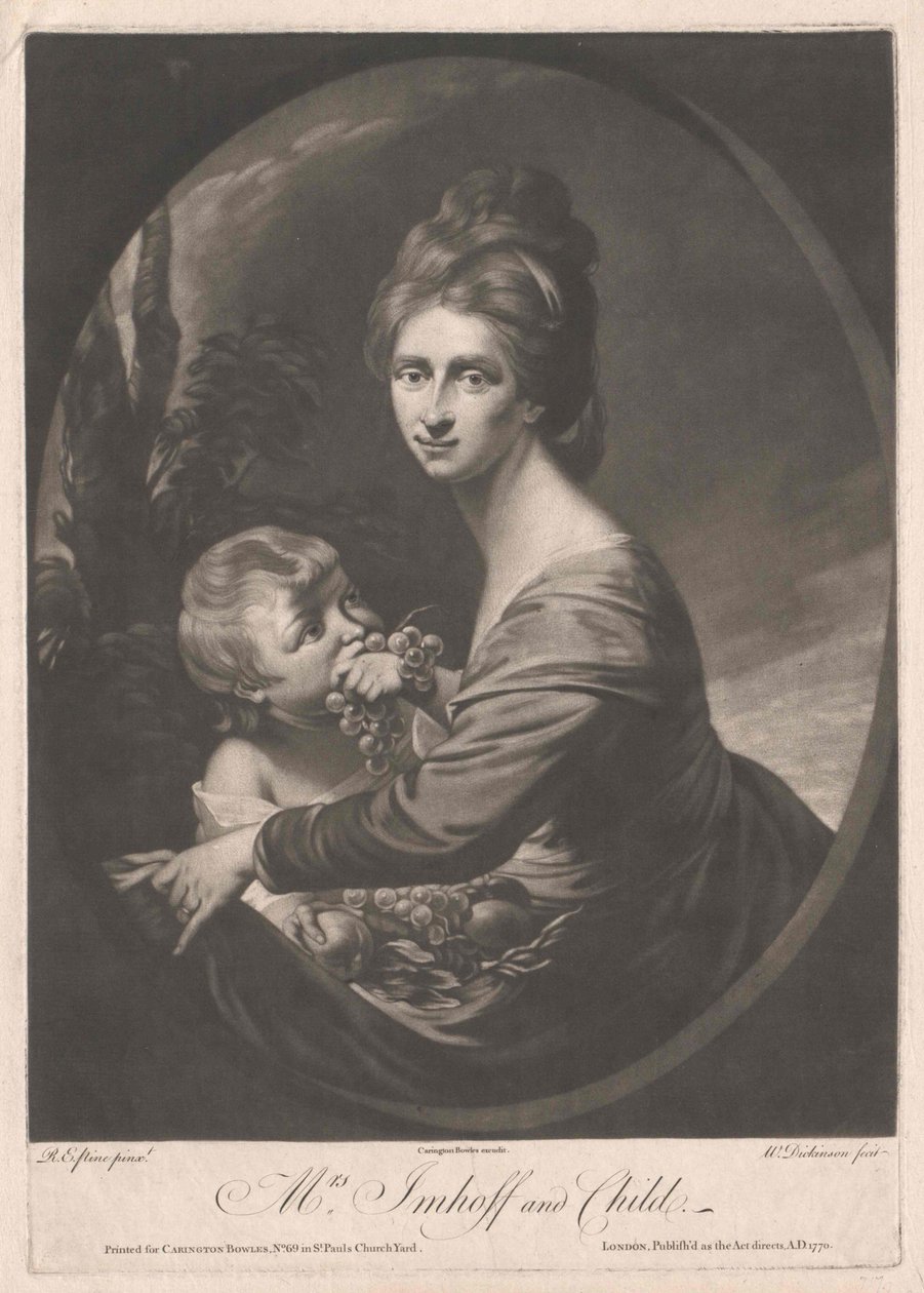 Anna Maria Appolonia Imhoff alkotó: Artist Unknown