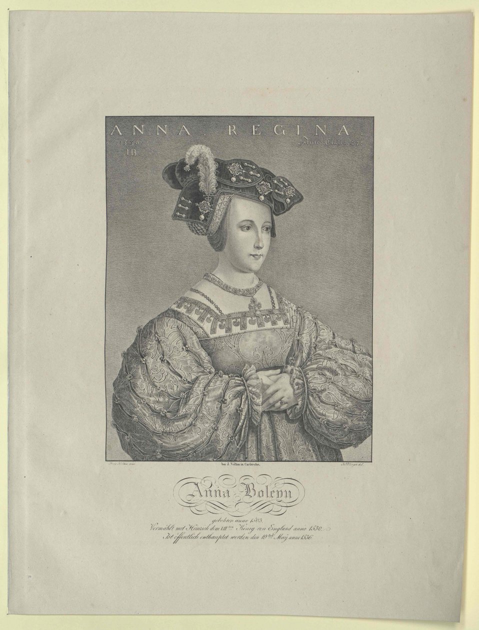 Anne Boleyn alkotó: Artist Unknown