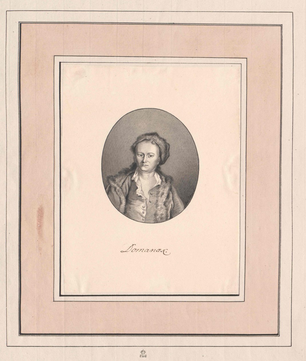 Anton Matthew Joseph Domanoek (nyomtatás) alkotó: Artist Unknown