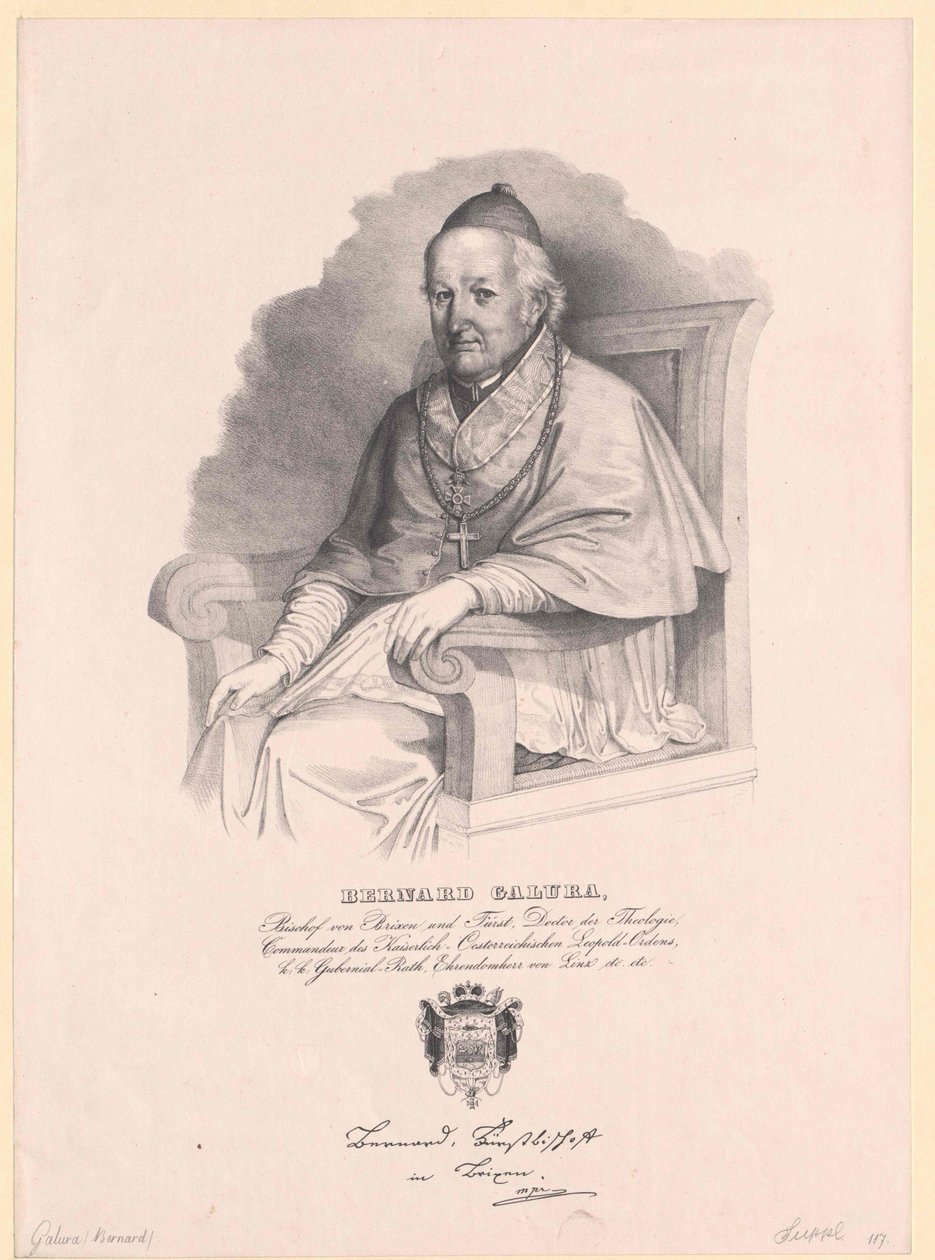 Bernard Galura alkotó: Artist Unknown