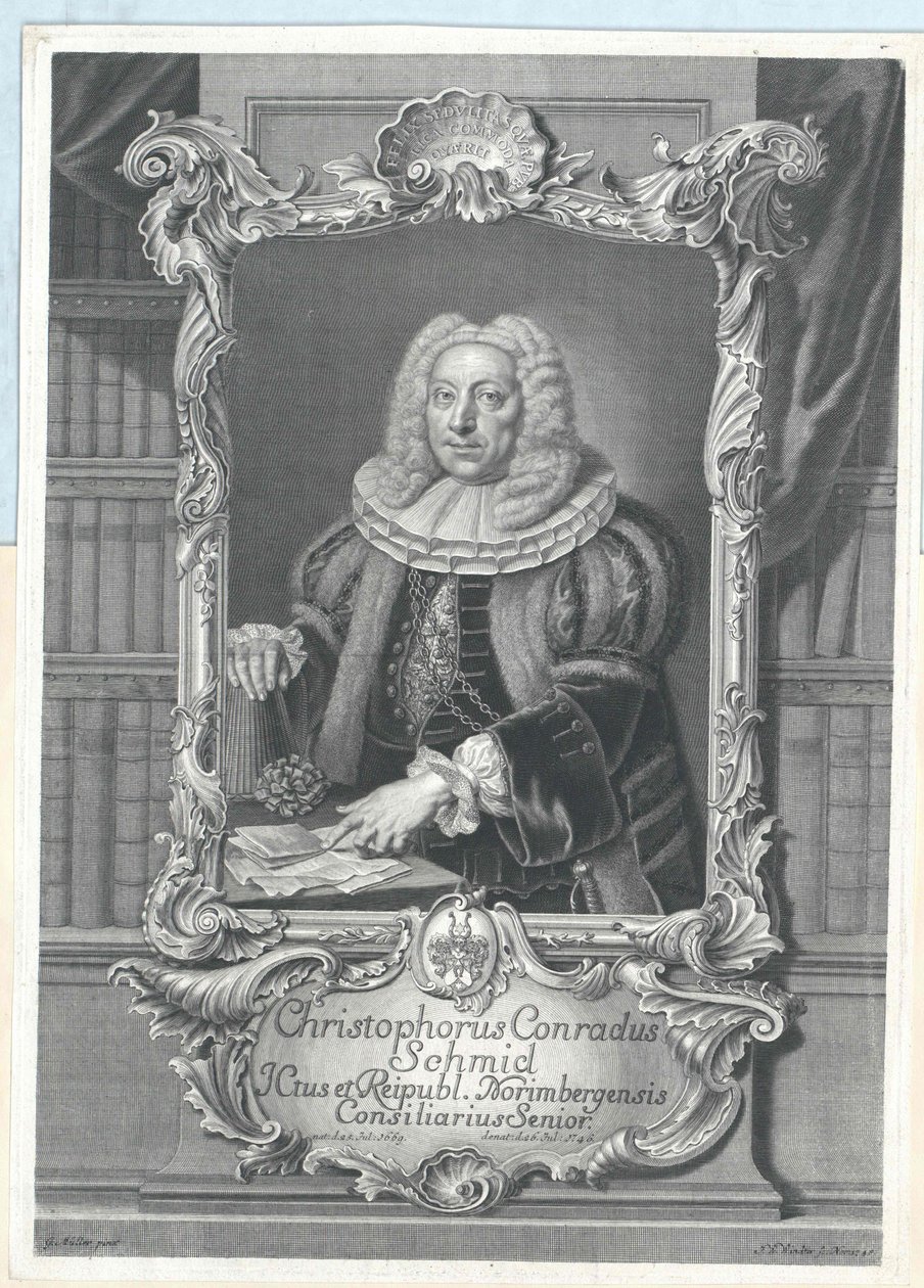 Christoph Conrad Schmid alkotó: Artist Unknown