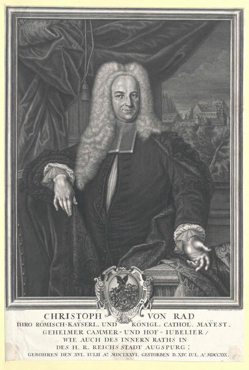 Christoph von Rad alkotó: Artist Unknown