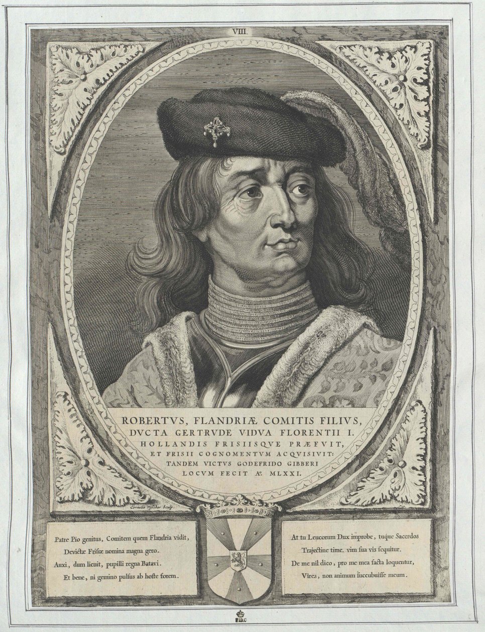Flandria grófja I. Róbert, a frízek grófja alkotó: Artist Unknown