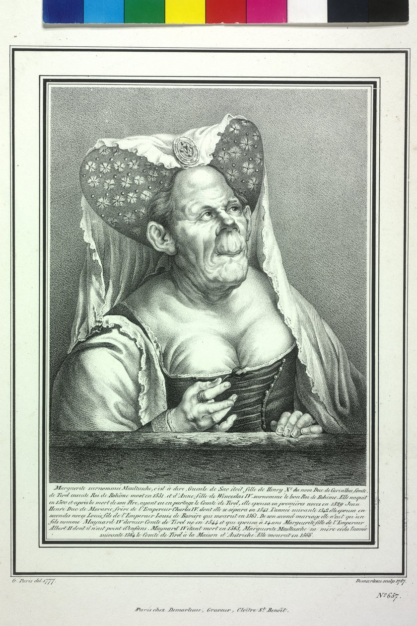 Margaret Maultasch tiroli grófnő alkotó: Artist Unknown