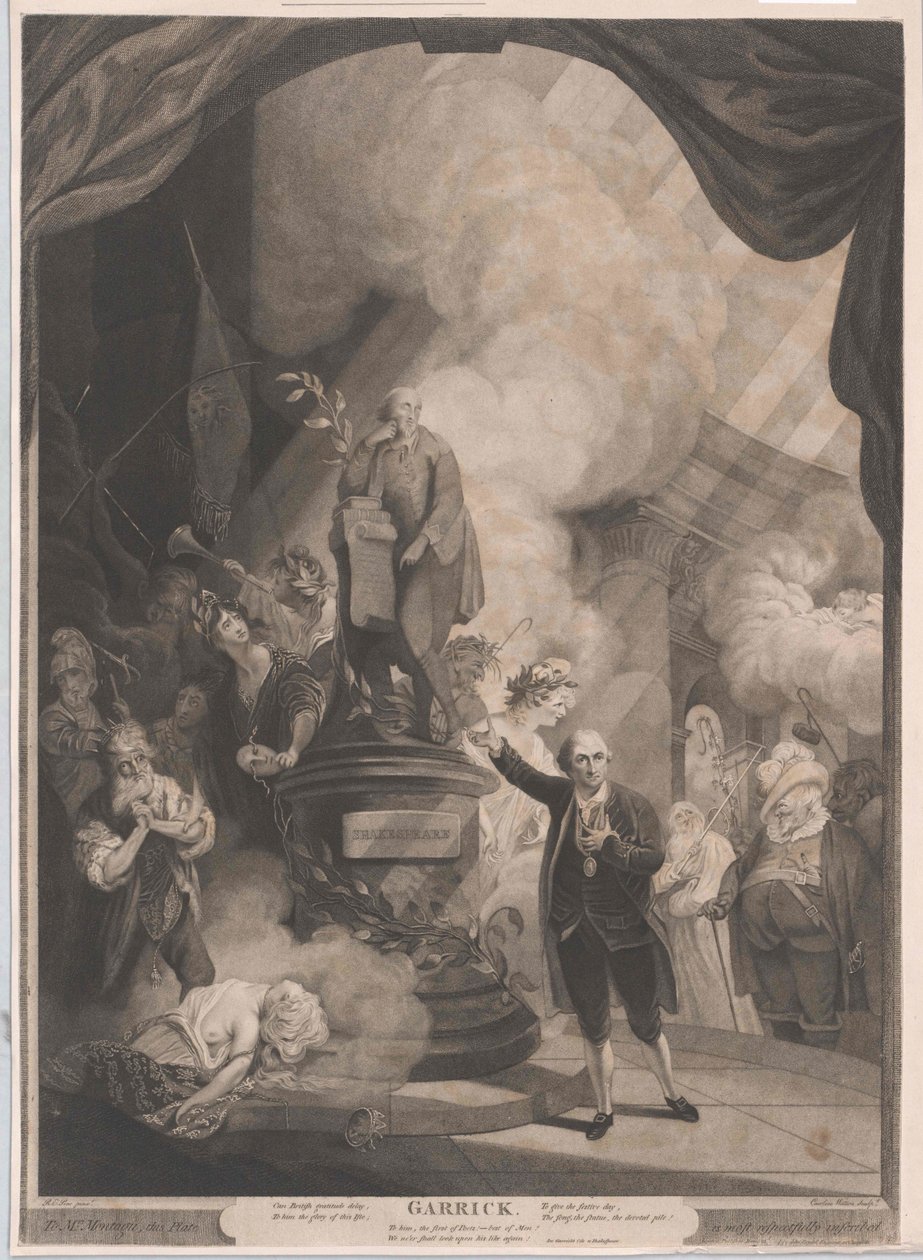 David Garrick alkotó: Artist Unknown