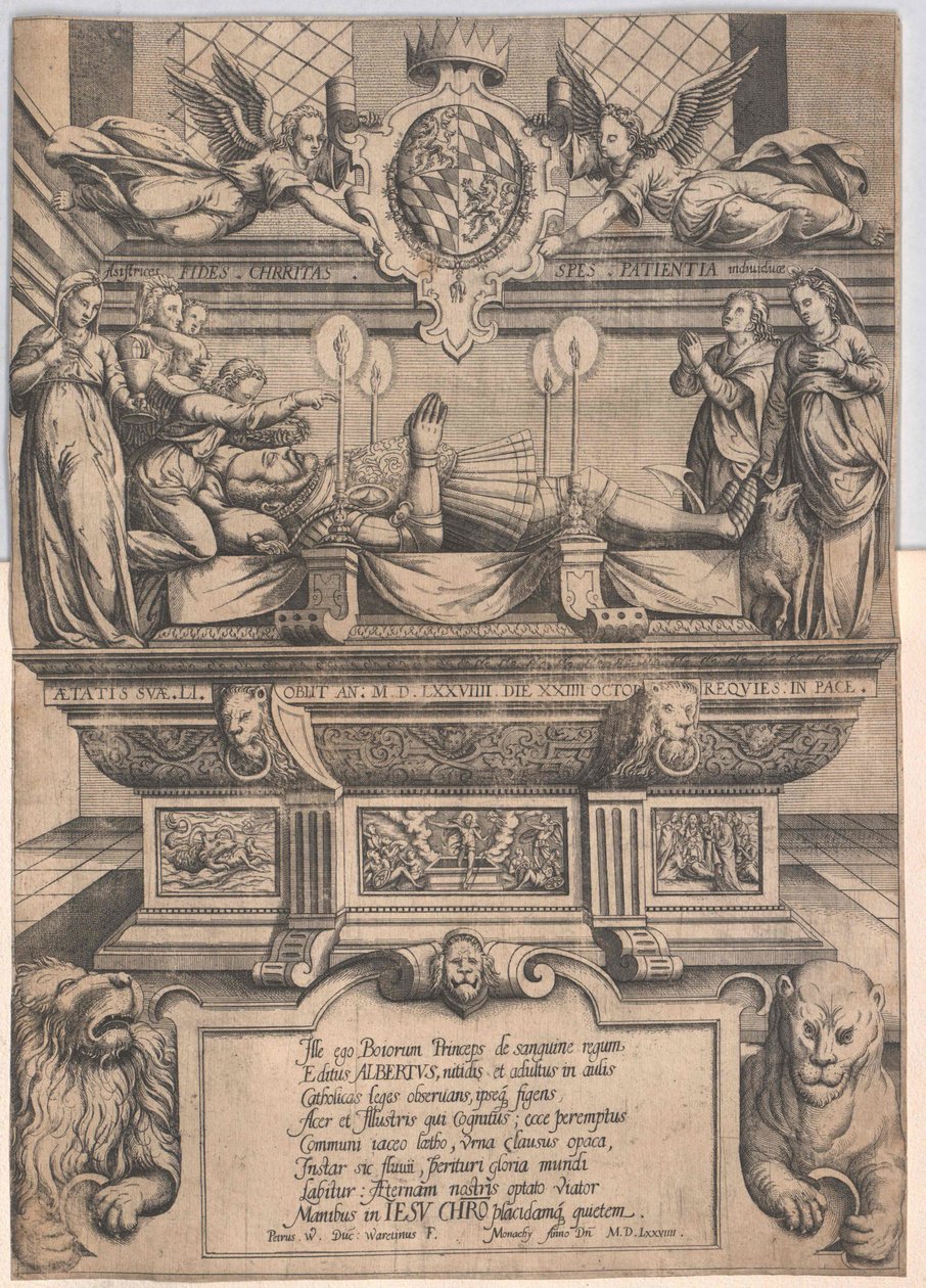 V. Albrecht bajor herceg. alkotó: Artist Unknown