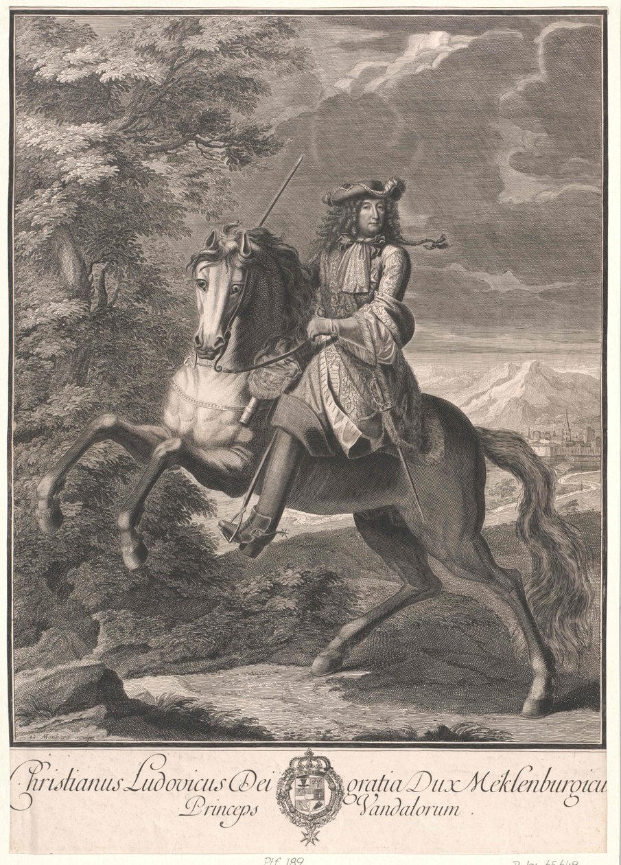 Mecklenburg-Schwerin hercege Christian Louis I. alkotó: Artist Unknown