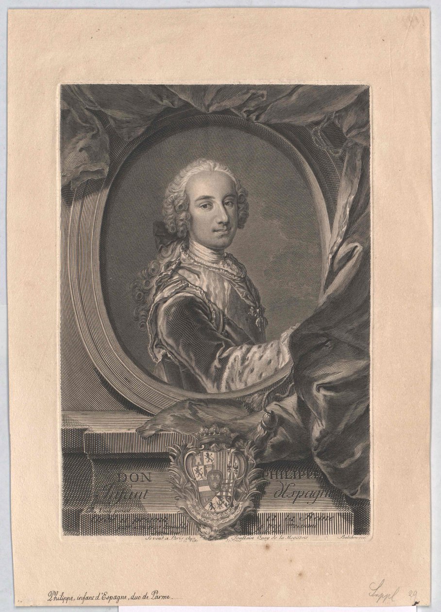 Philipp, Parma hercege alkotó: Artist Unknown