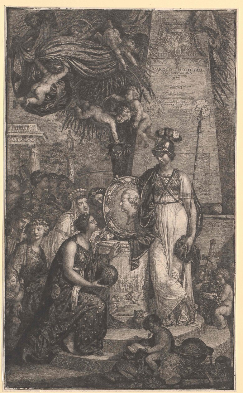 Karl Theodor bajor választófejedelem alkotó: Artist Unknown