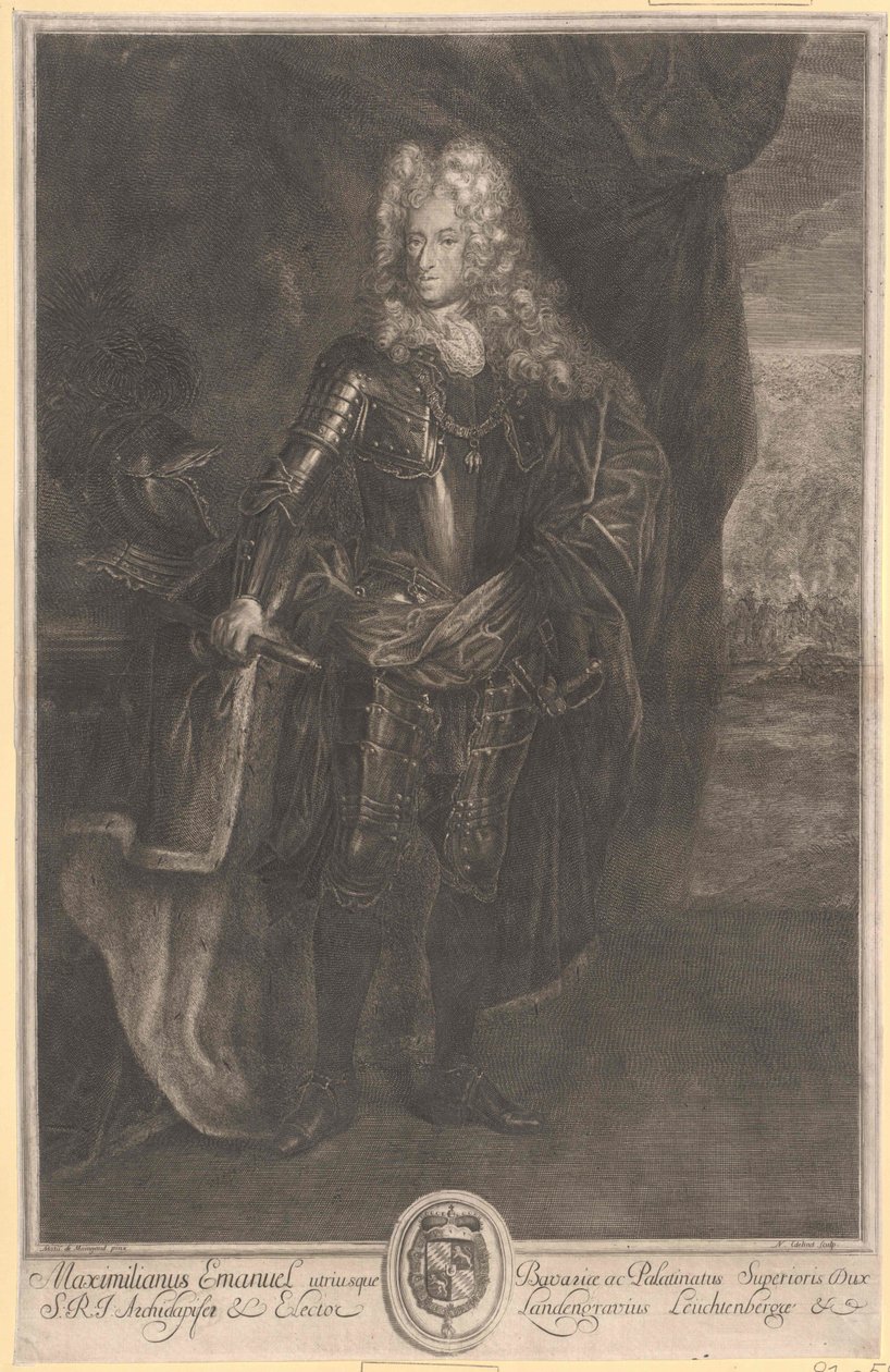 Maximilian II Immanuel bajor választófejedelem alkotó: Artist Unknown