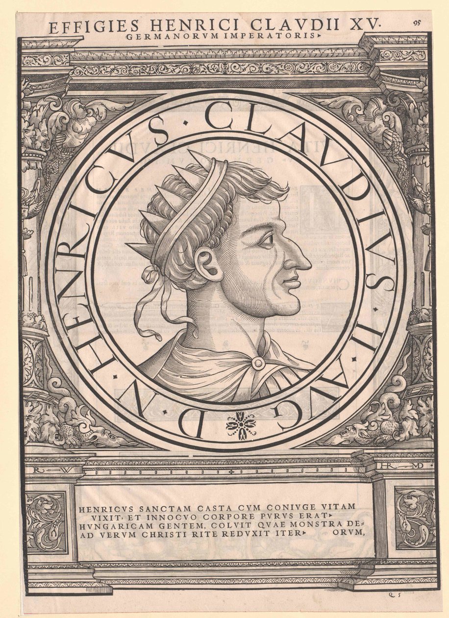 Szent Henrik császár II. alkotó: Artist Unknown