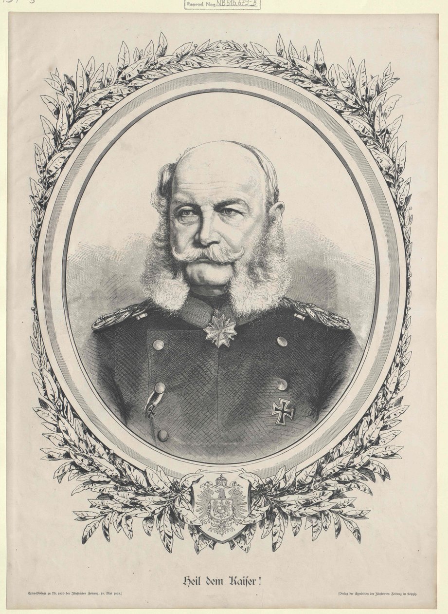 I. Vilmos császár alkotó: Artist Unknown