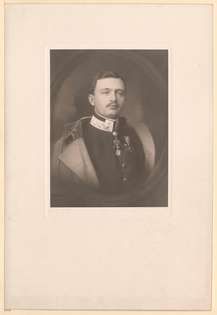 I. Károly osztrák császár (nyomtatás) alkotó: Artist Unknown