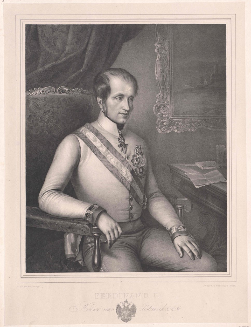 I. Ferdinánd osztrák császár alkotó: Artist Unknown