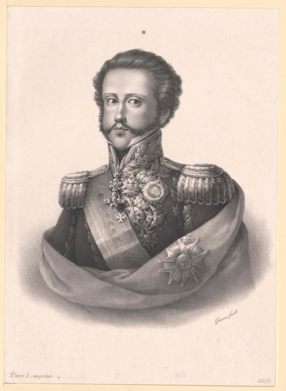 I. Péter, Brazília császára alkotó: Artist Unknown