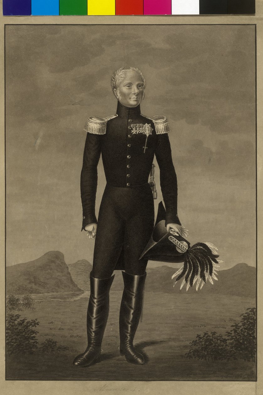 Oroszország császára I. Sándor alkotó: Artist Unknown