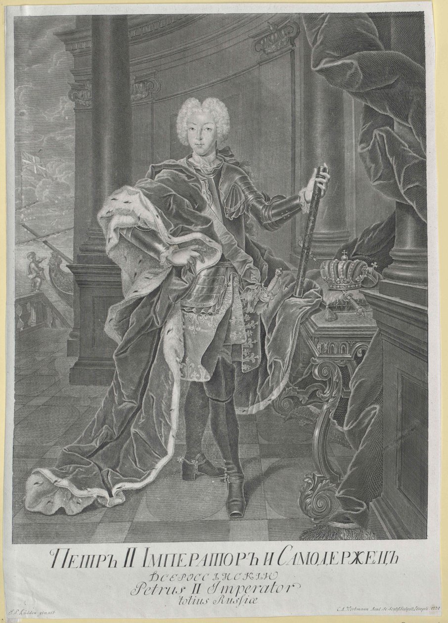 Oroszország császára II. Péter alkotó: Artist Unknown