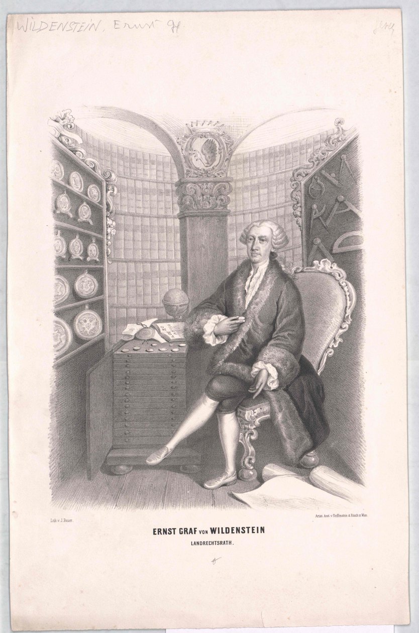 Ernst Henry gróf von Wildenstein alkotó: Artist Unknown