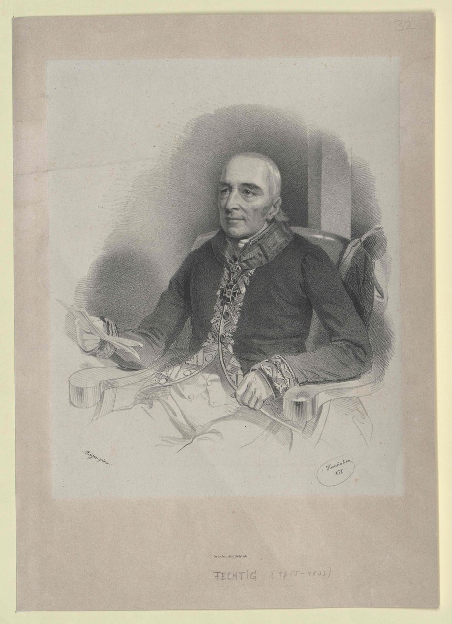 Ferdinand báró Fechtig-Fechtenberg alkotó: Artist Unknown