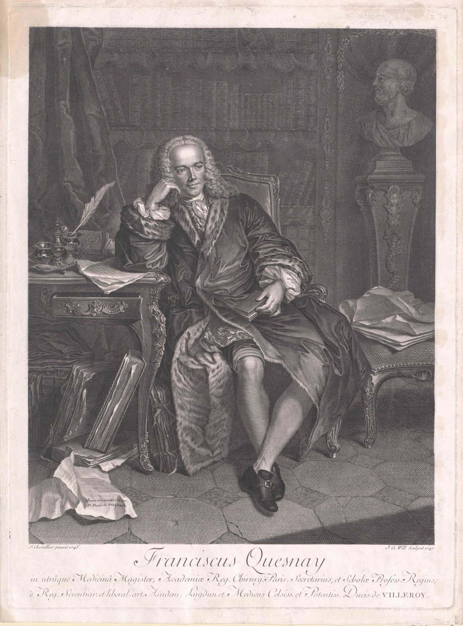 Fran006f0069s Quesnay alkotó: Artist Unknown